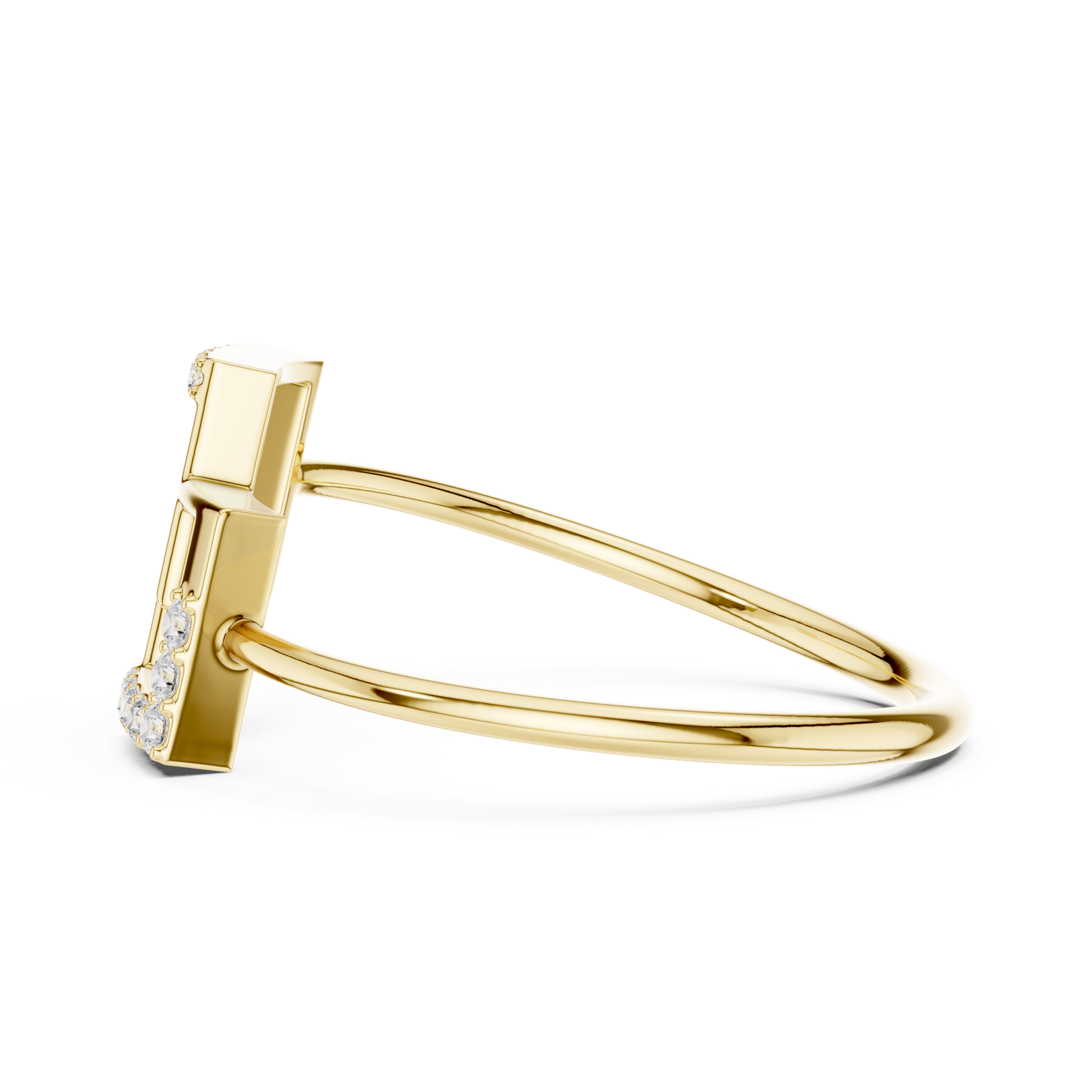 Gold Ring 1 (111), Yellow Gold, view 3