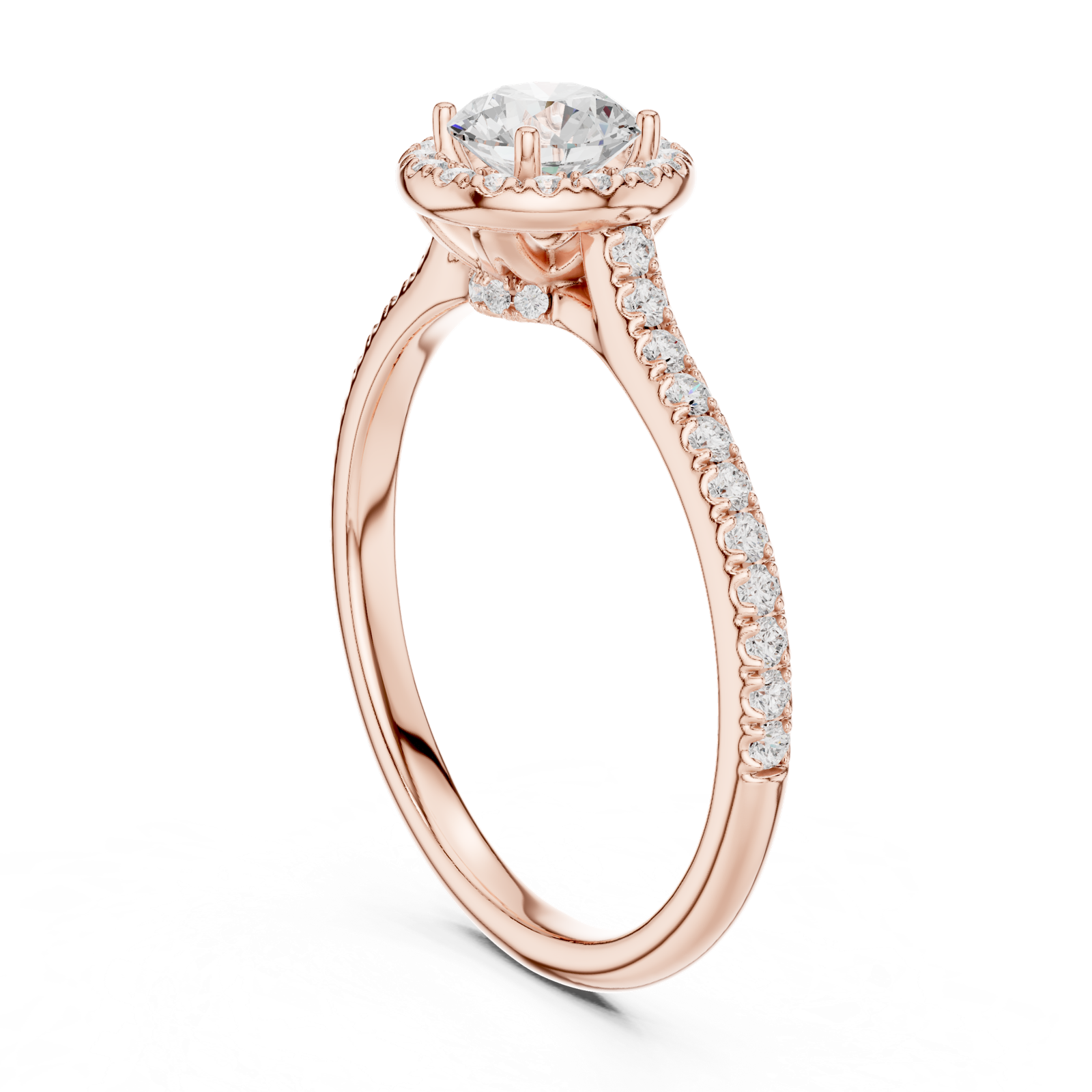 Gold Ring LR-0242, Rose Gold