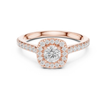 Gold Ring LR-0216, Rose Gold, view 4