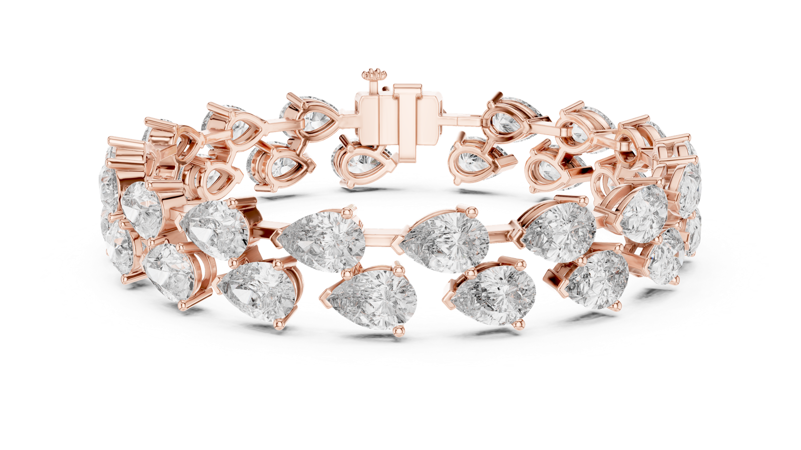 Gold Bracelet 25-CAD, Rose Gold