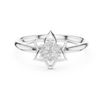 Gold Ring 1 (280), White Gold, view 4