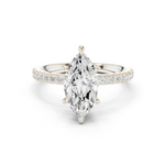 Gold Ring DDLR-256, White Gold