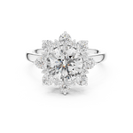 Gold Pendant 9-10010L_24, White Gold
