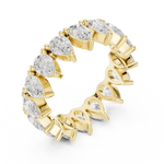 Gold Ring DDLR-620, Yellow Gold, view 2