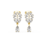 Gold Earrings AGDER-276, Yellow Gold