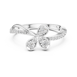 Gold Ring 12-10067@L, White Gold