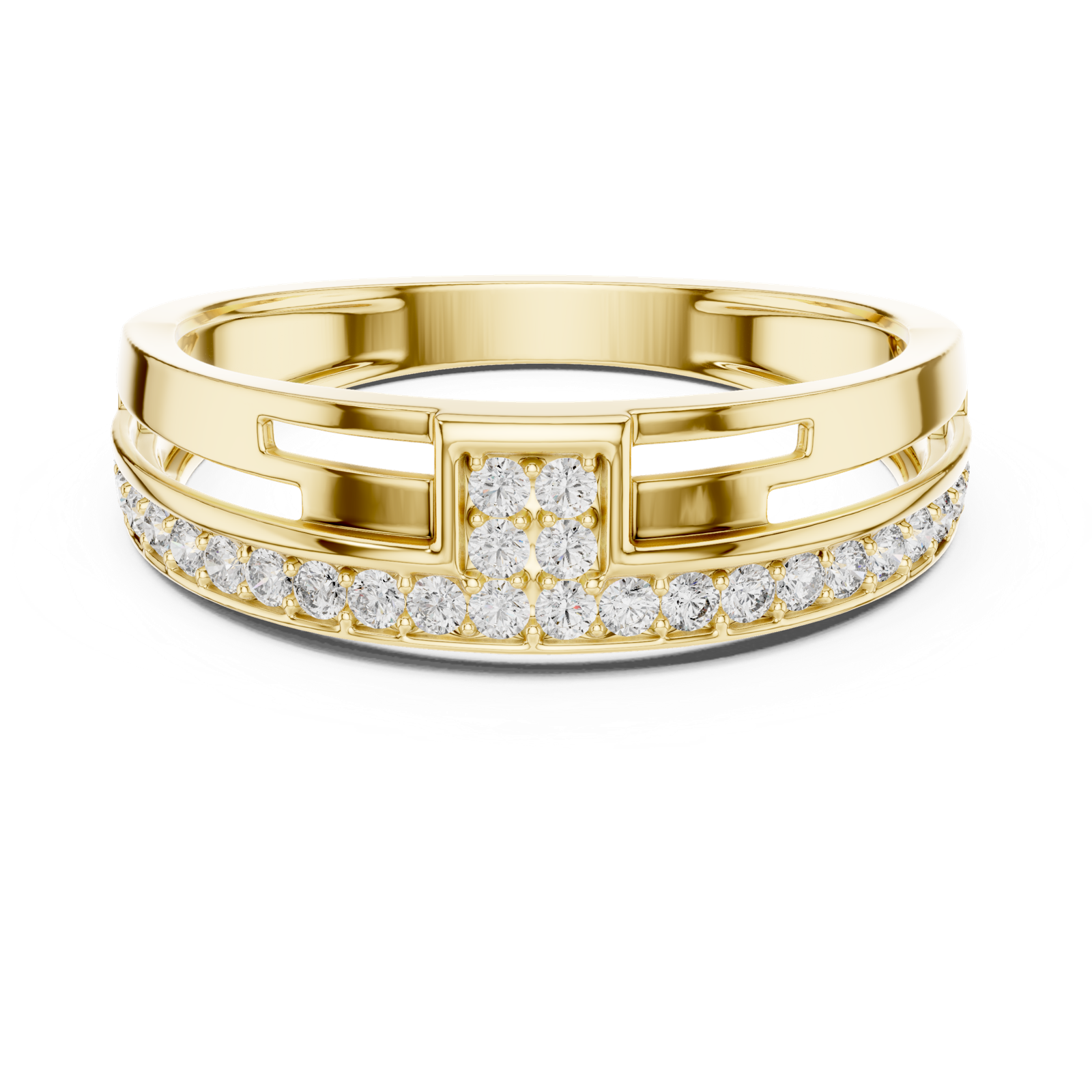 Gold Ring LR-01 (9), Yellow Gold