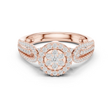 Gold Ring DDLR-755, Rose Gold