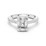Gold Ring DDLR-744, White Gold