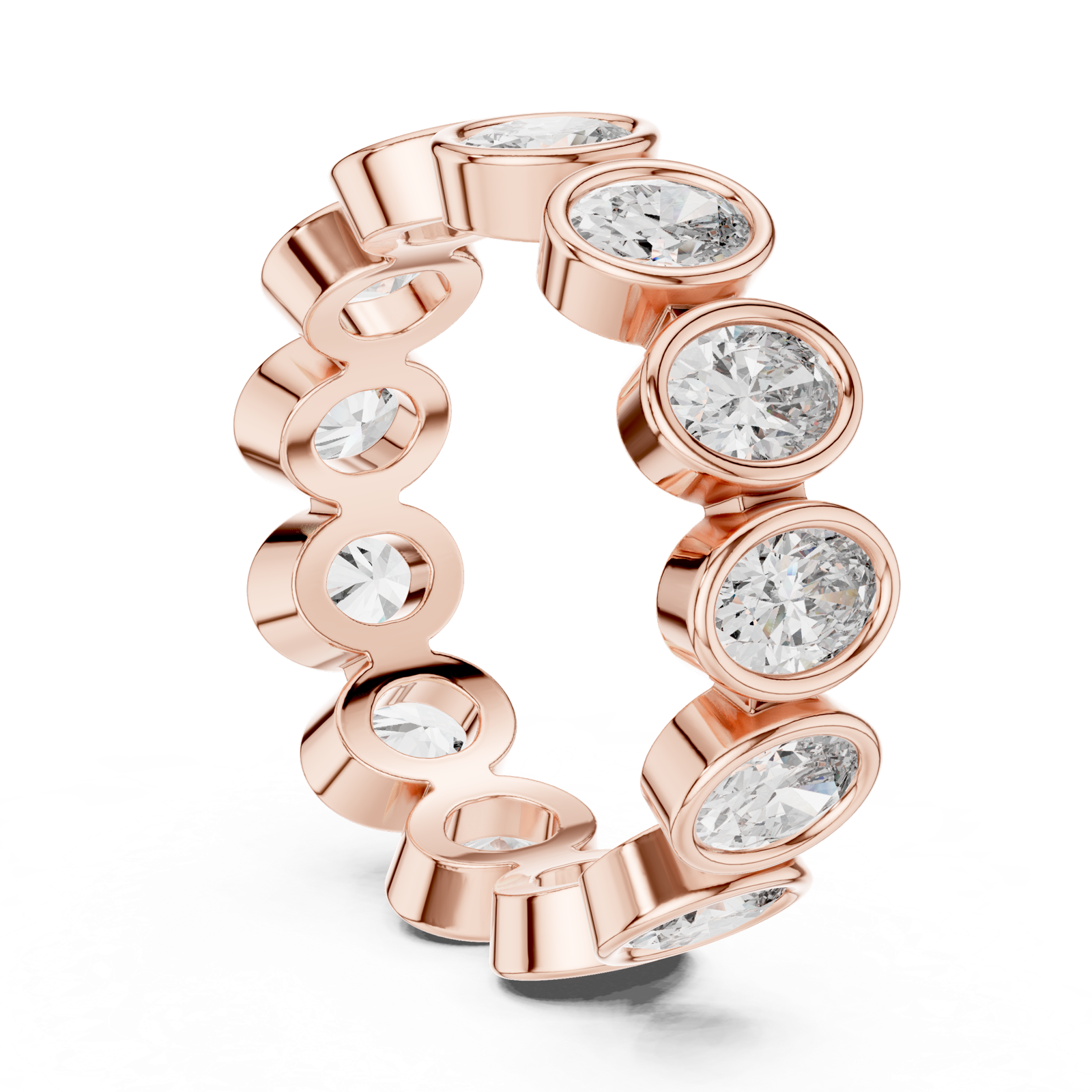 Gold Ring DDLR-221, Rose Gold
