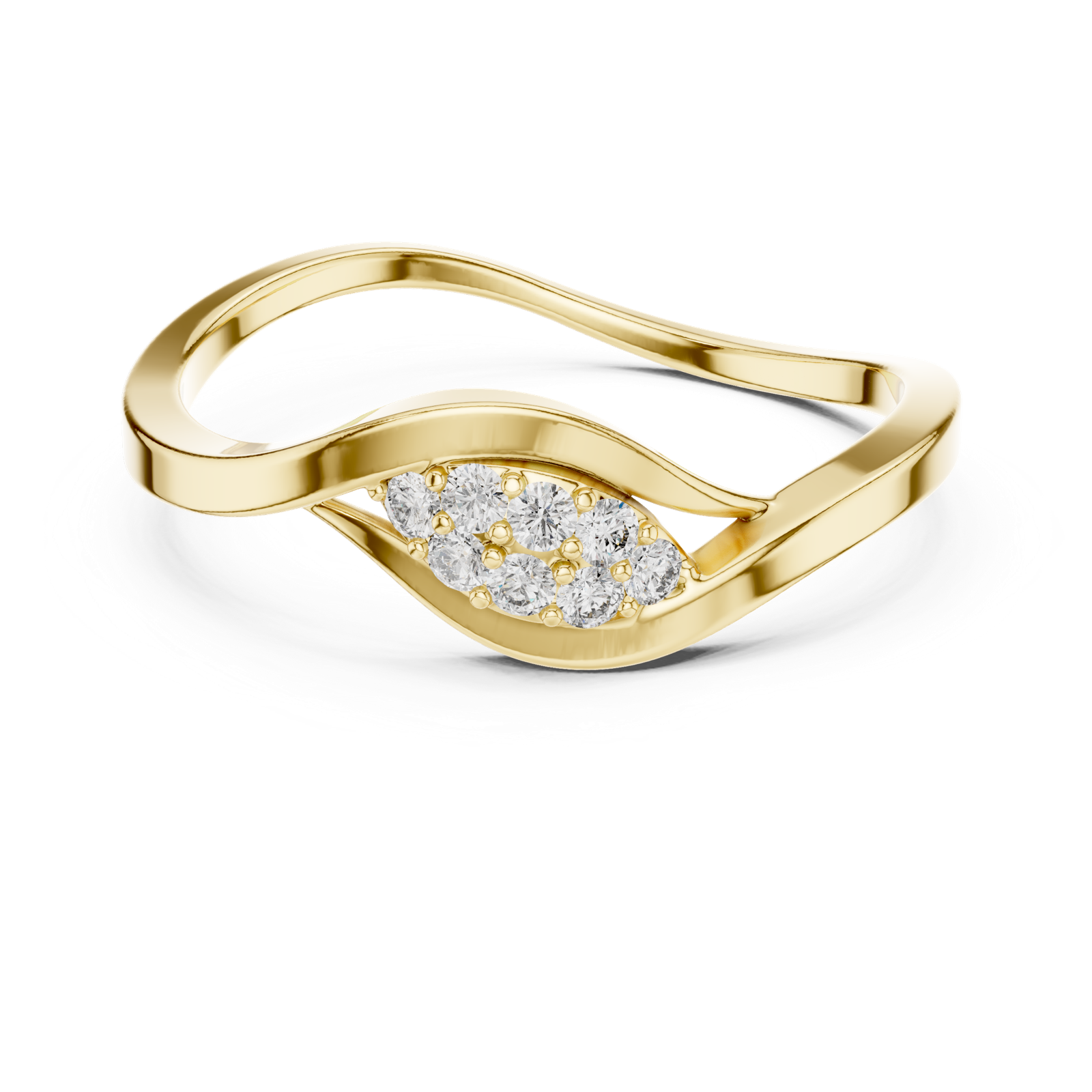 Gold Ring 1 (165), Yellow Gold, view 4