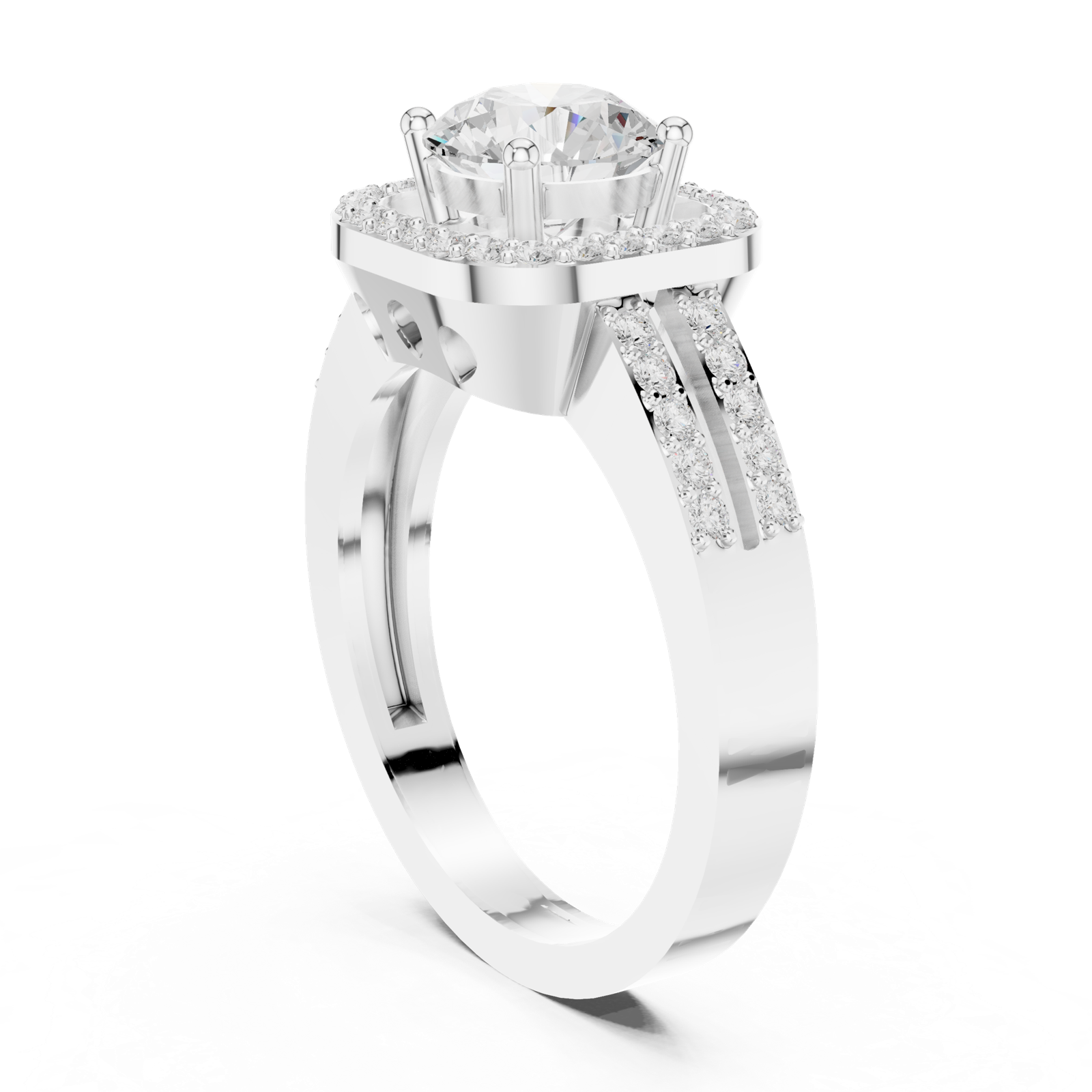 Gold Ring RLR1739, White Gold
