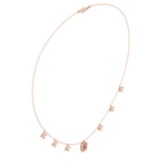 Gold Necklace SBWN (15), Rose Gold, view 2