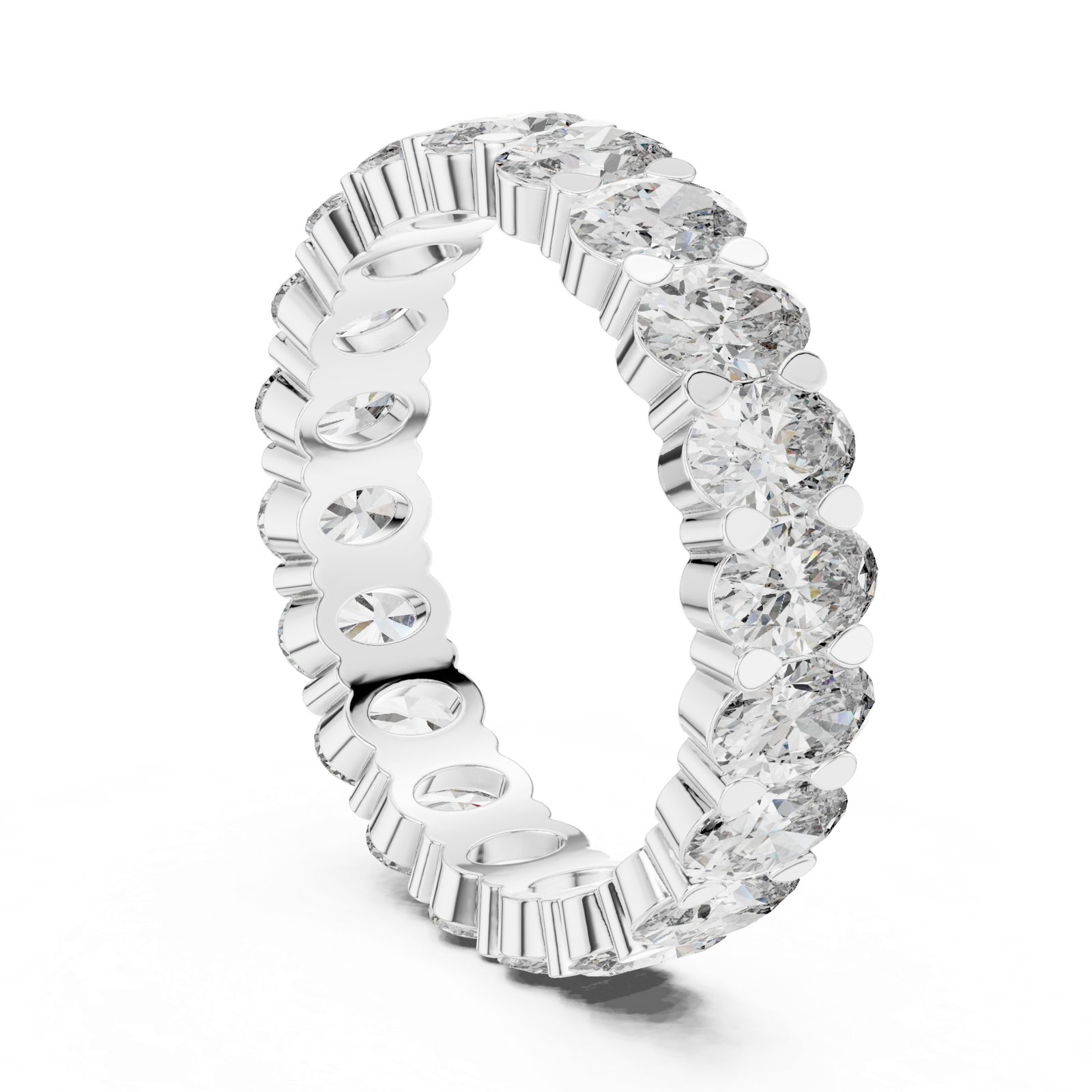 Gold Ring DDLR-211, White Gold