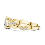 Gold Ring DDLR-1112, Yellow Gold, view 3