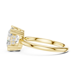 Gold Ring DDLR-927, Yellow Gold, view 3