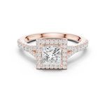 Gold Ring DDLR-912, Rose Gold