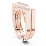 Gold Ring SBWR(32), Rose Gold