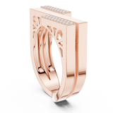 Gold Ring SBWR(32), Rose Gold