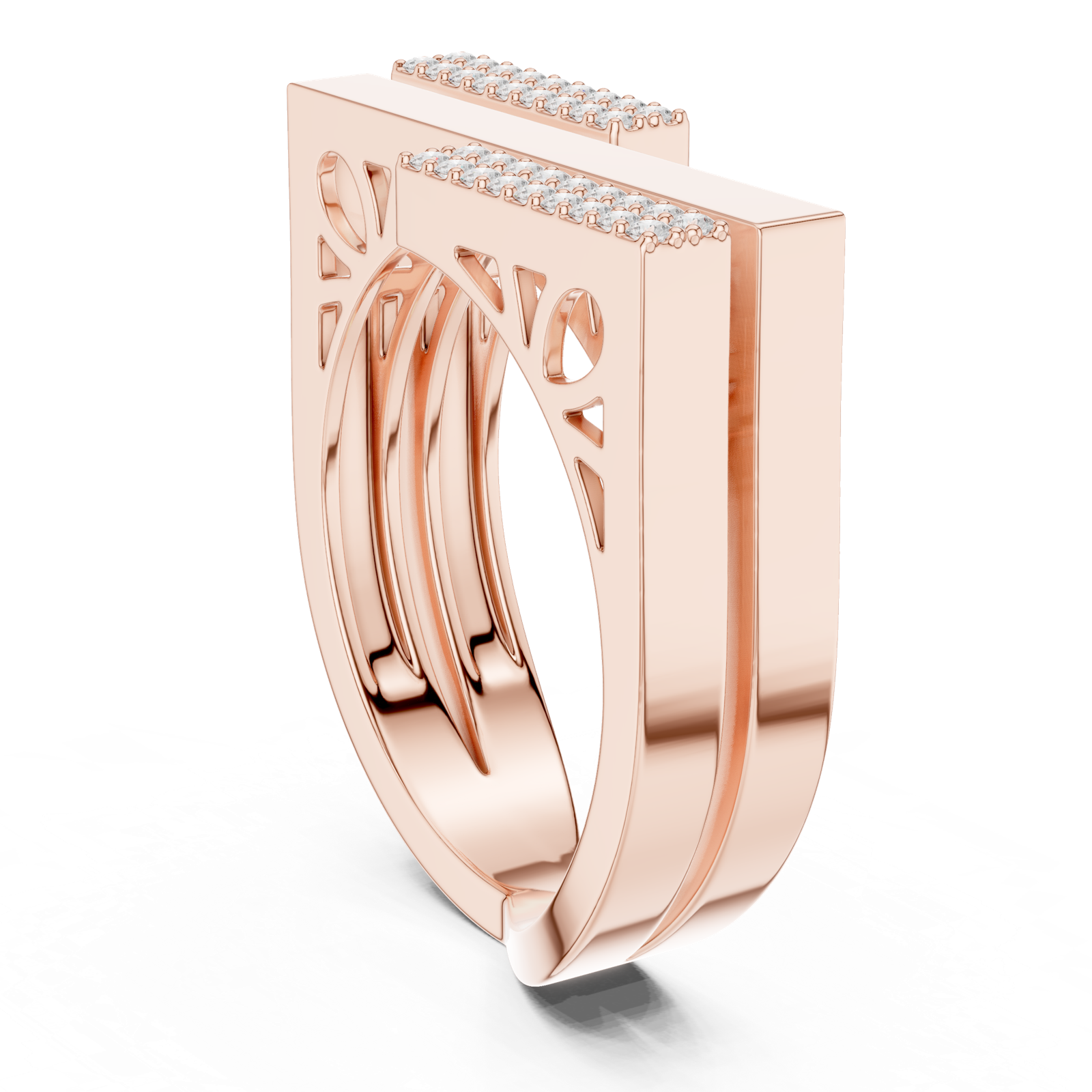 Gold Ring SBWR(32), Rose Gold