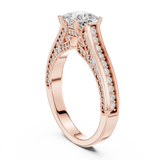 Gold Ring LR-0281, Rose Gold