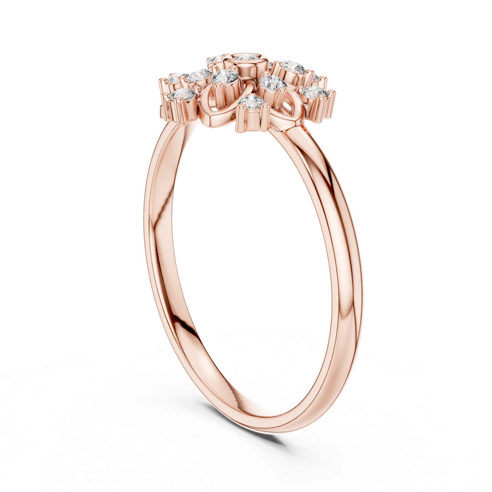 Gold Ring 1 (446), Rose Gold, view 1