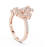 Gold Ring LR-01 (52), Rose Gold