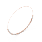 Gold Necklace GNK-0003, Rose Gold, view 2
