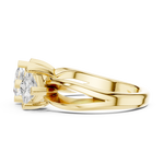Gold Ring DDLR-488, Yellow Gold, view 3