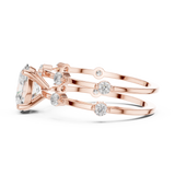 Gold Ring SBWR(24), Rose Gold, view 3