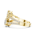 Gold Ring 19-120006L, Yellow Gold, view 3