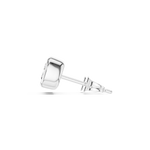 Gold Jewelry, Cushion center stone, White Gold, view 3