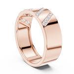 Gold Ring SBMR(35), Rose Gold, view 1