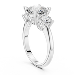 Gold Ring DDLR-900, White Gold, view 1