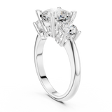 Gold Ring DDLR-900, White Gold, view 1