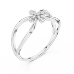 Gold Ring 12-10037@L, White Gold, view 2