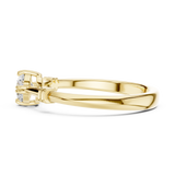 Gold Ring DDLR-796, Yellow Gold, view 3