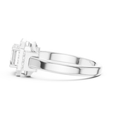 Gold Ring DDLR-534, White Gold, view 3