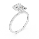 Gold Ring SBWR(68), White Gold, view 2