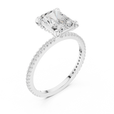 Gold Ring SBWR(68), White Gold, view 2