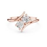 Gold Ring HLR-74, Rose Gold
