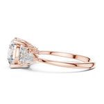 Gold Ring DDLR-072, Rose Gold, view 3