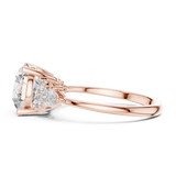 Gold Ring DDLR-072, Rose Gold, view 3