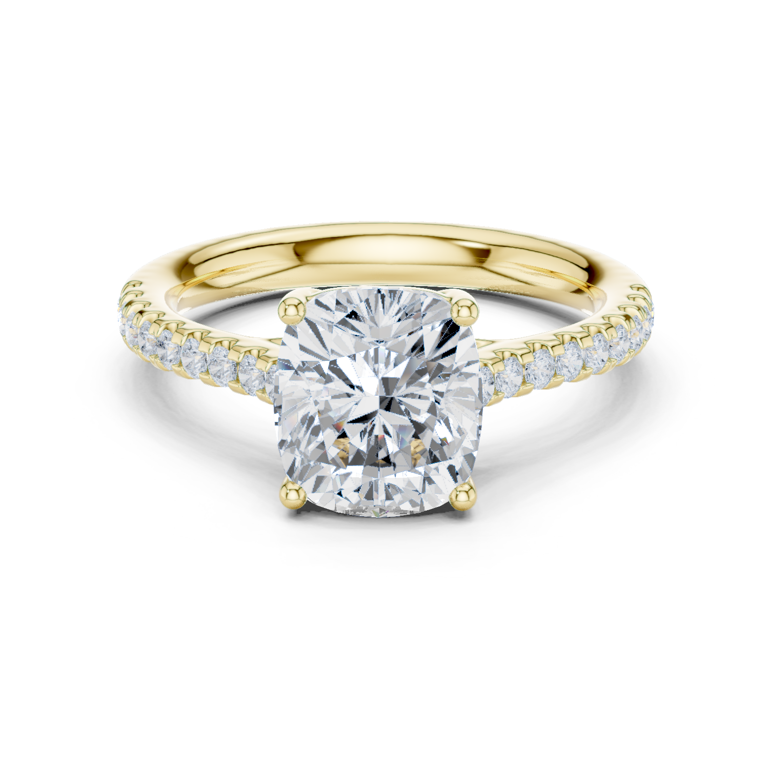 Gold Ring DDLR-728, Yellow Gold