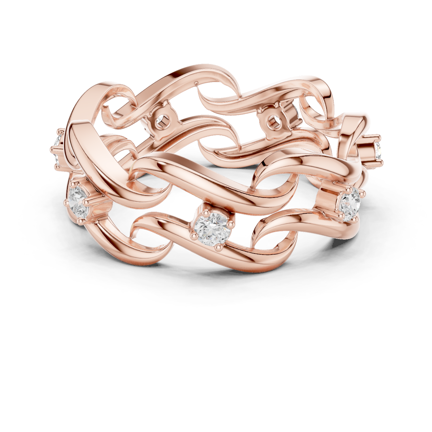 Gold Ring L22-R7, Rose Gold