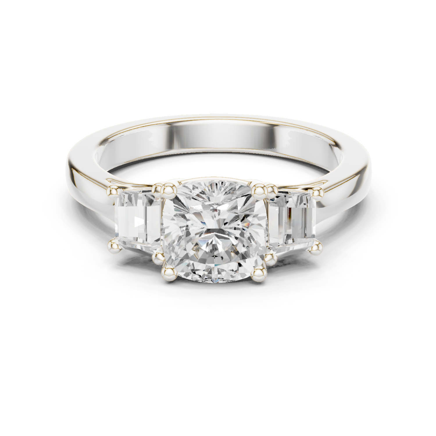 Gold Ring DDLR-265, White Gold