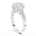 Gold Ring DDLR-454, White Gold