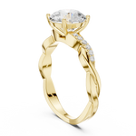 Gold Ring DDLR-816, Yellow Gold, view 1