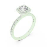 Gold Ring LR-0226, White Gold