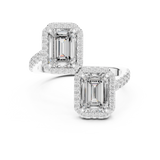 Gold Pendant 9-10008L_15, White Gold
